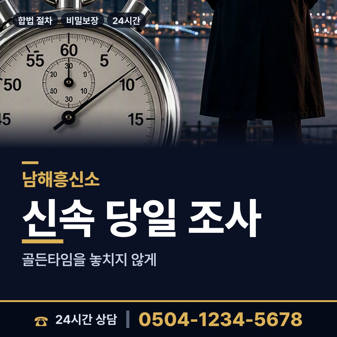 남해 삼동면 이혼증거 상담 안내