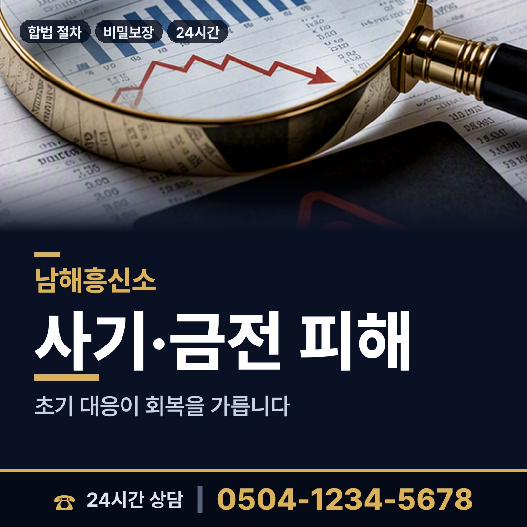 남해 삼동면 기업탐정 상담 안내